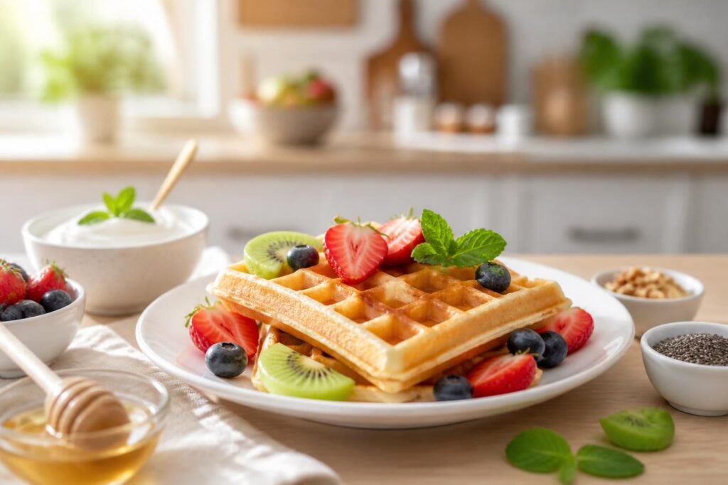 découvrez nos recettes de gaufres healthy, légères et gourmandes, parfaites pour toutes vos envies. savourez des plaisirs sucrés et sains en toute simplicité.