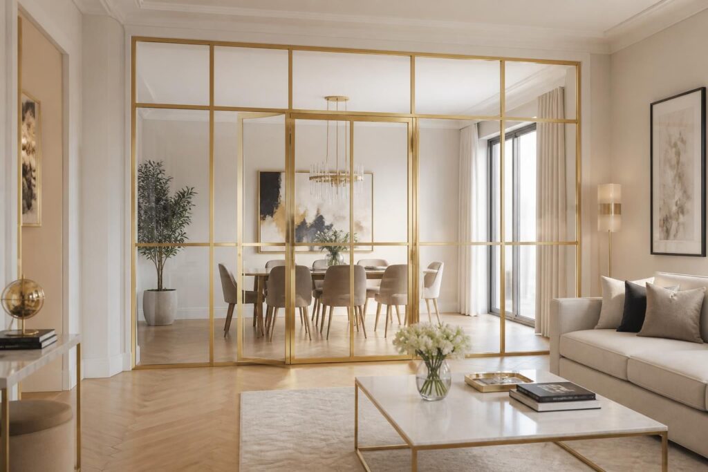 découvrez comment une verrière dorée peut transformer votre intérieur en ajoutant une touche d’élégance et de luminosité à votre décoration.