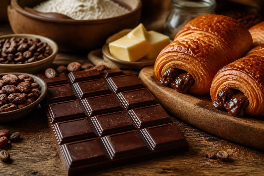 découvrez notre sélection de barres de chocolat idéales pour préparer des pains au chocolat authentiques. astuces et conseils pour un goût riche et gourmand.