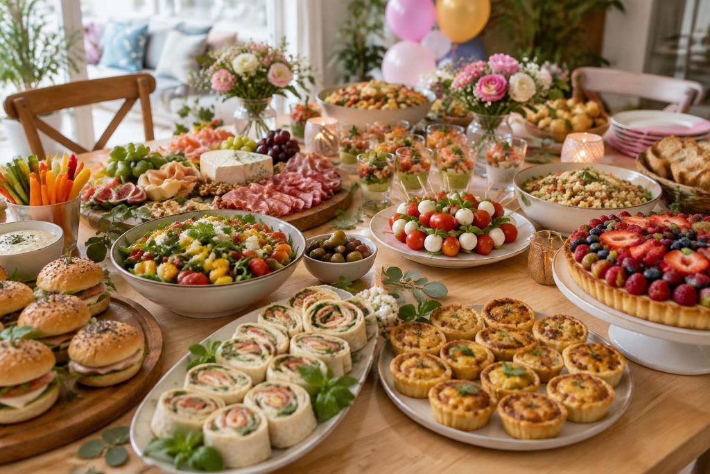 découvrez des recettes faciles pour un buffet froid d’anniversaire gourmand et convivial : entrées, salades et idées à préparer à l’avance.