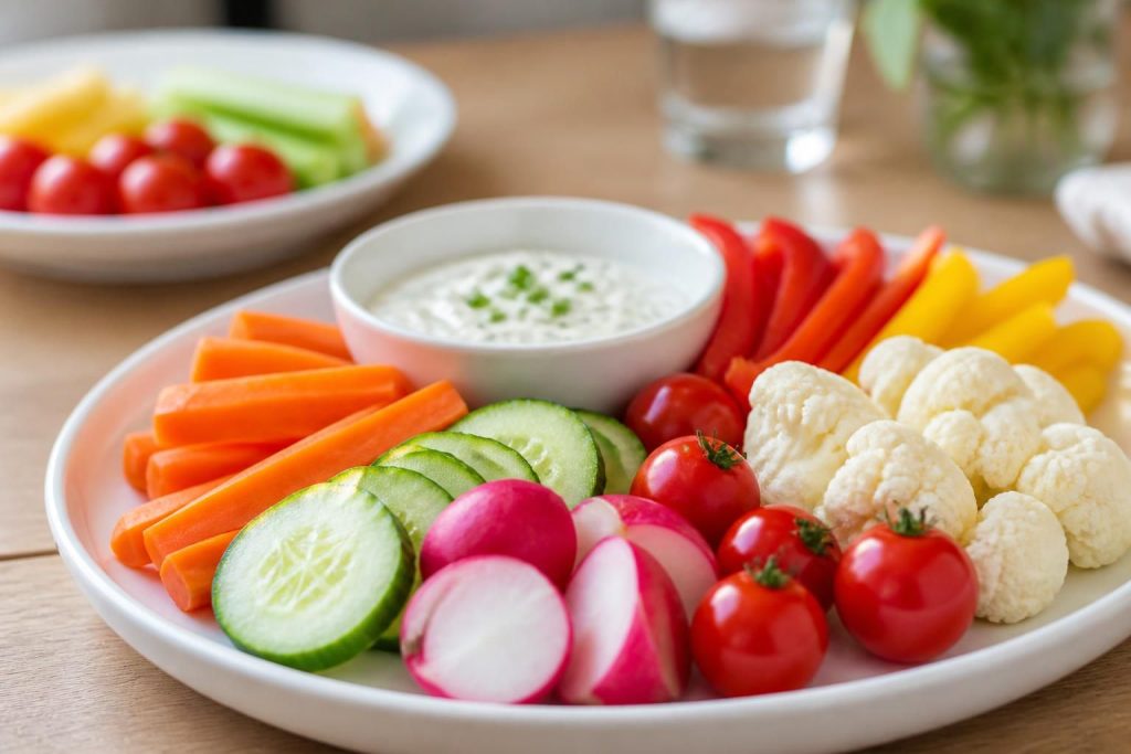 découvrez des idées simples et fraîches de crudités pour des entrées croquantes et savoureuses, parfaites pour un repas léger et sain.
