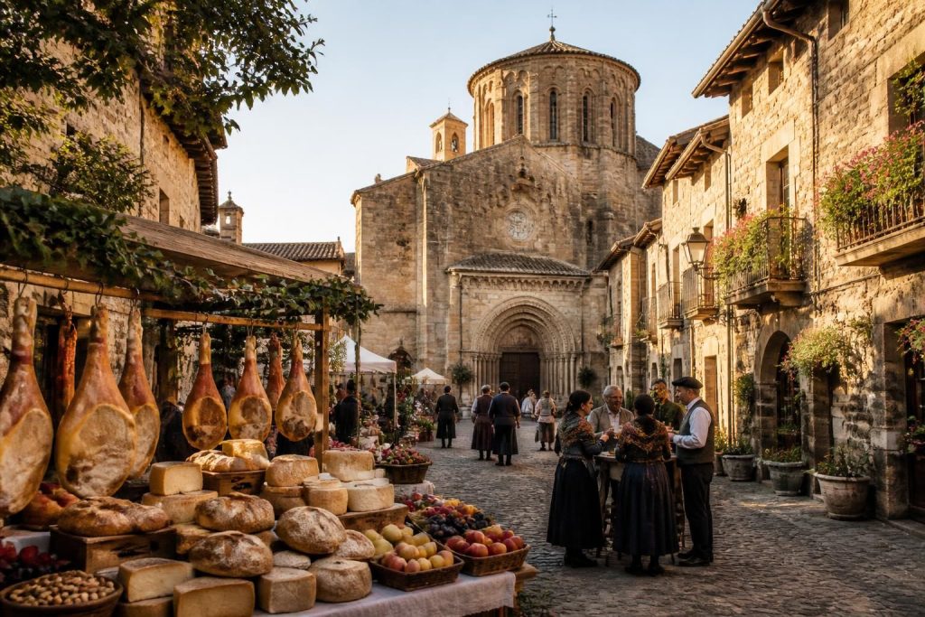 explorez sangüesa en navarre, un joyau espagnol riche en patrimoine historique et gastronomique. découvrez ses monuments emblématiques et savourez les spécialités locales.