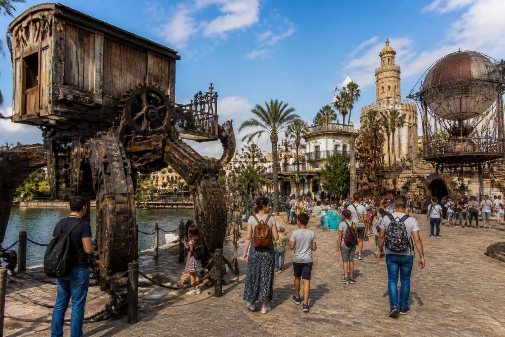découvrez l'histoire fascinante et les attractions uniques des máquinas de la isla à séville, un parc d'attractions incontournable pour petits et grands.