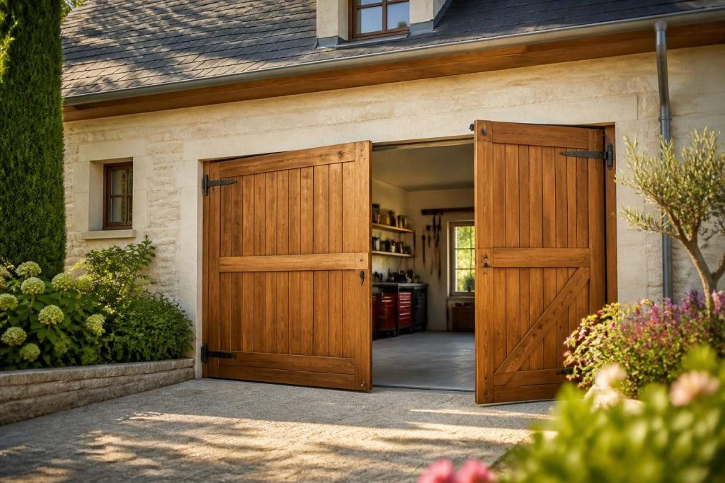 découvrez comment choisir et entretenir votre porte de garage battante en bois pour allier esthétisme et durabilité.