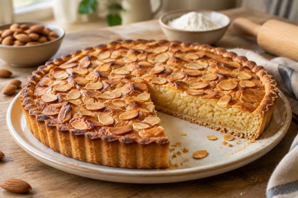 découvrez une recette simple de tarte aux amandes, facile à réaliser chez vous pour réussir une pâtisserie maison gourmande et savoureuse.