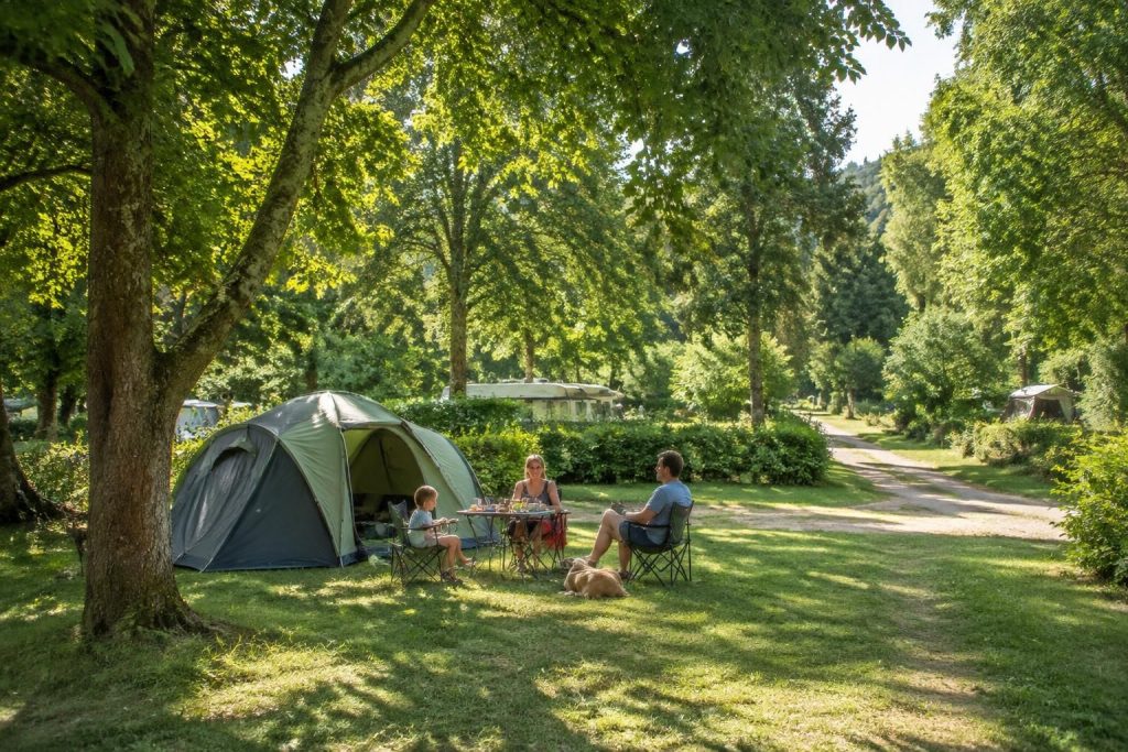 découvrez le camping municipal les cours et profitez d’un séjour au calme, au cœur de la nature, idéal pour vous ressourcer et vous détendre.