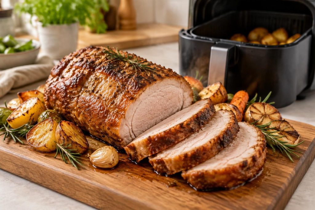 découvrez comment réussir un rôti de porc à l’air fryer : temps de cuisson, astuces et conseils pour une viande tendre, savoureuse et prête rapidement.